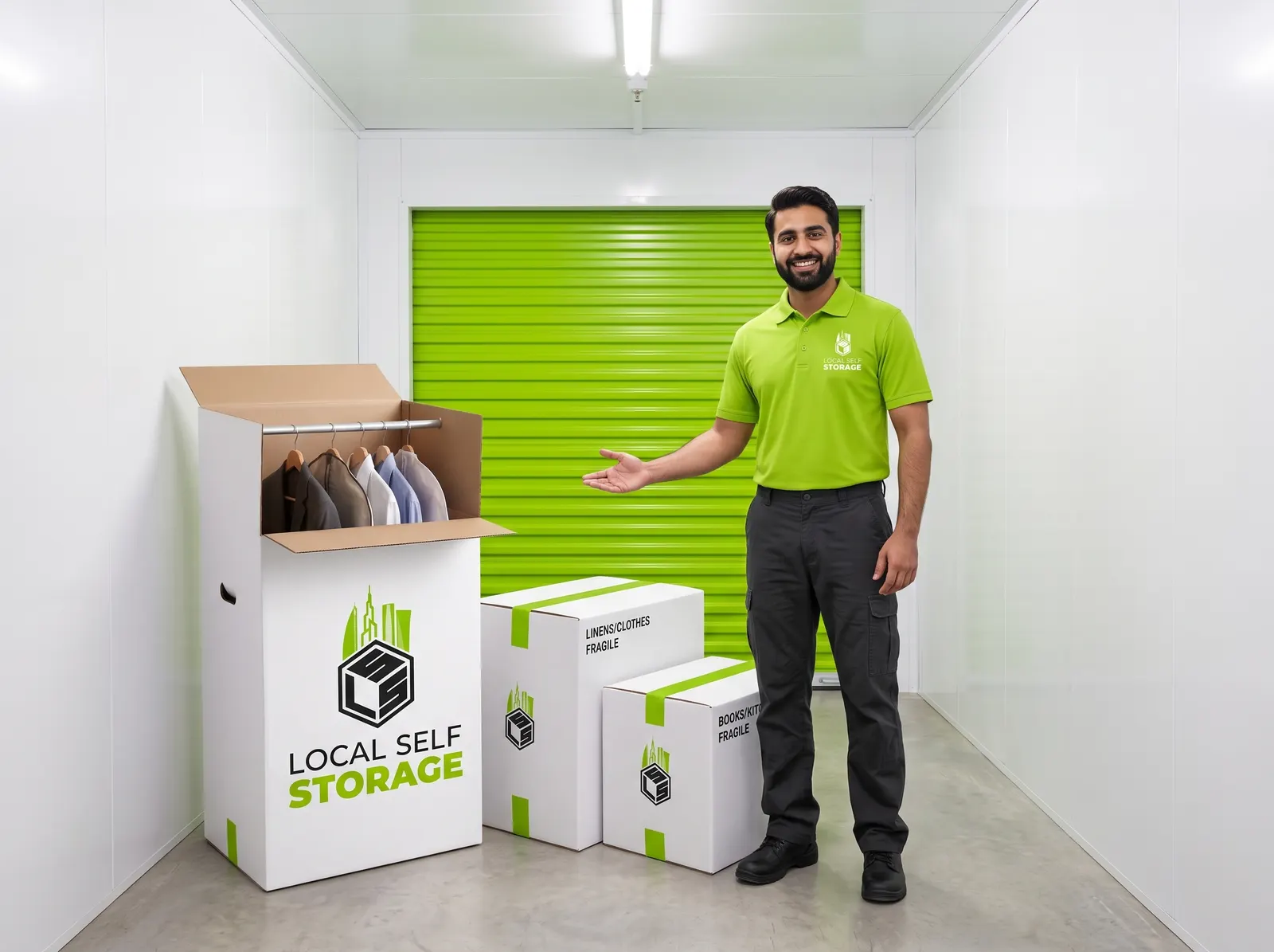 How to estimate the storage space needed for furniture and belongings in Dubai