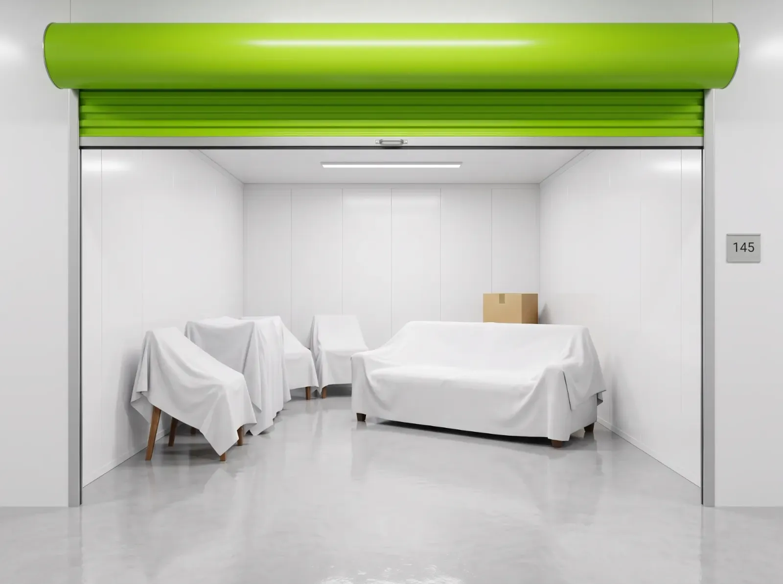 Furniture storage units in JLT Dubai for sofas, beds, tables, and home furnishings