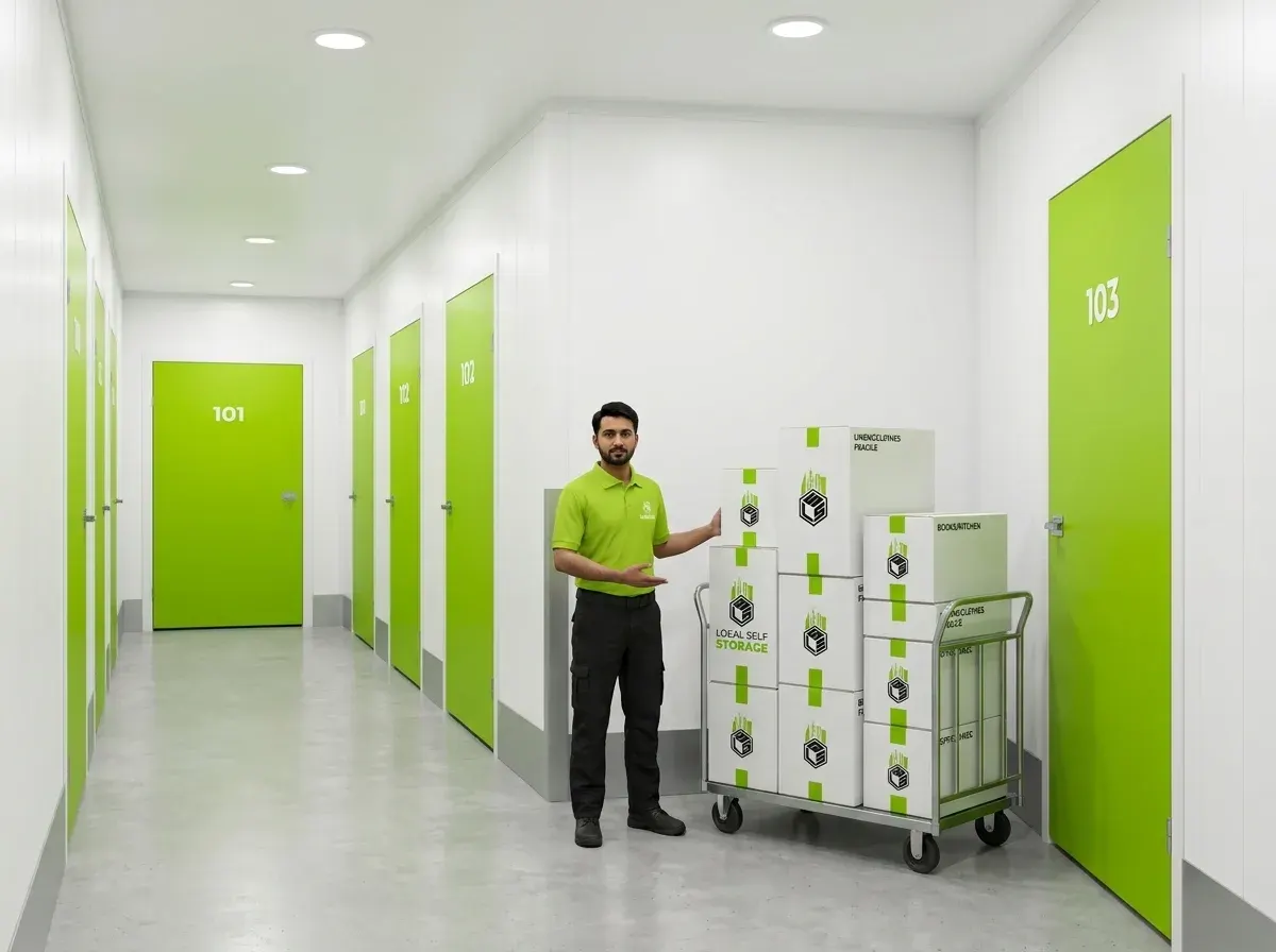 E-commerce storage units in Dubai for inventory, packaging, and order fulfilment