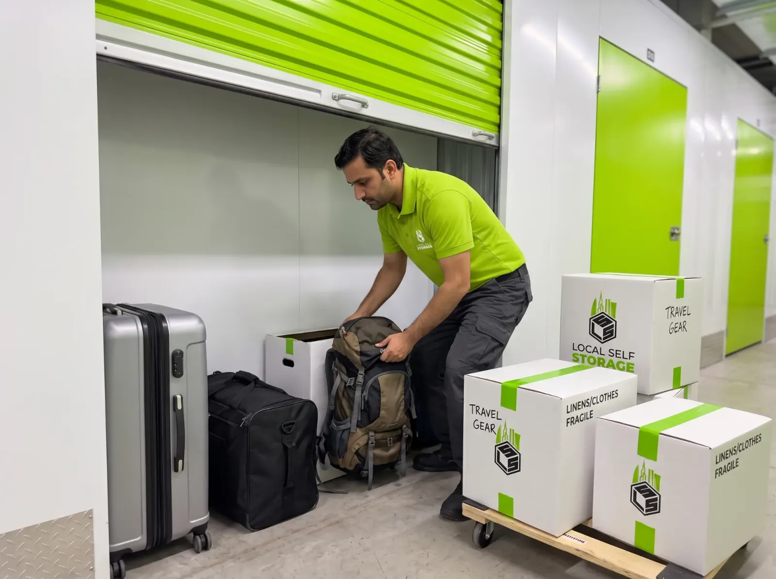Short-term storage units in Al Barsha Dubai for flexible moves, travel, and temporary needs
