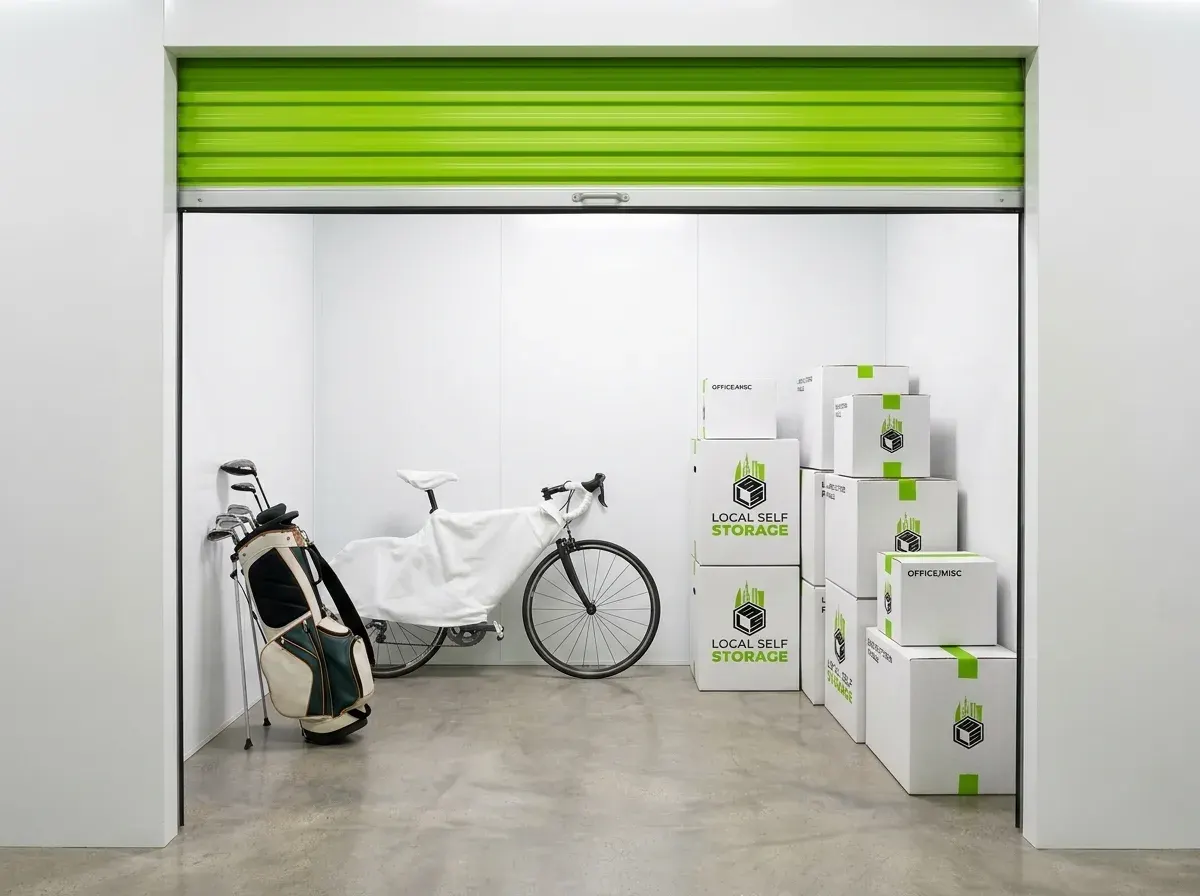 Personal storage units in Dubai Marina for household belongings and valuables