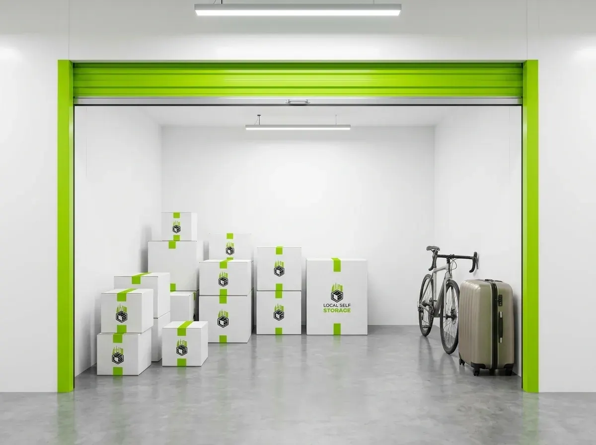 Personal storage units in JVC Dubai for household belongings and valuables