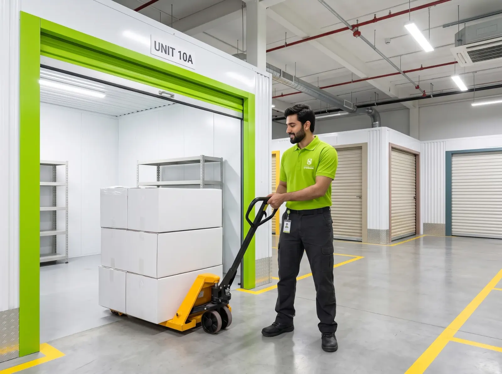 E-commerce inventory storage in Dubai for products, packaging supplies, and business stock